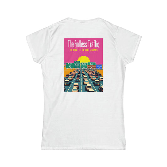 Endless Traffic - OBX (women's softstyle crew-neck)