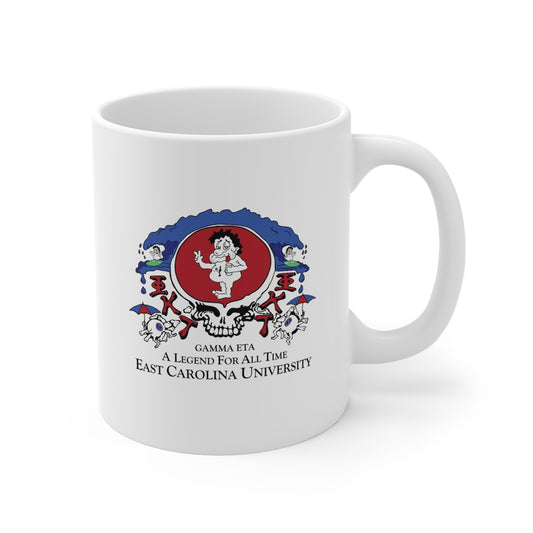 Colorful Phi Kappa Tau 11oz Mug