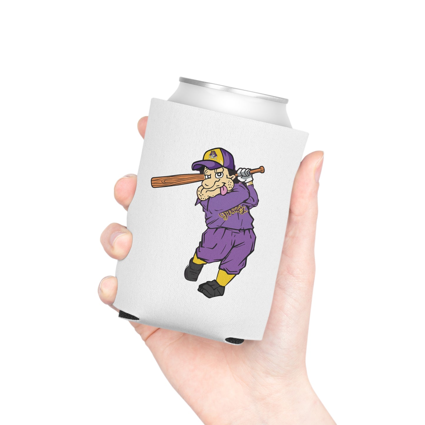 Phi Tau Freddy baseball player - 2025 Classic Golf Can Cooler