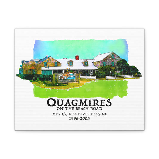 Quagmires (14" x 11" matte stretched canvas, 1.25" depth)
