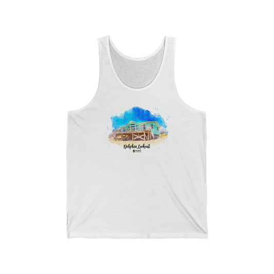 Dolphin Lookout (unisex tank top)