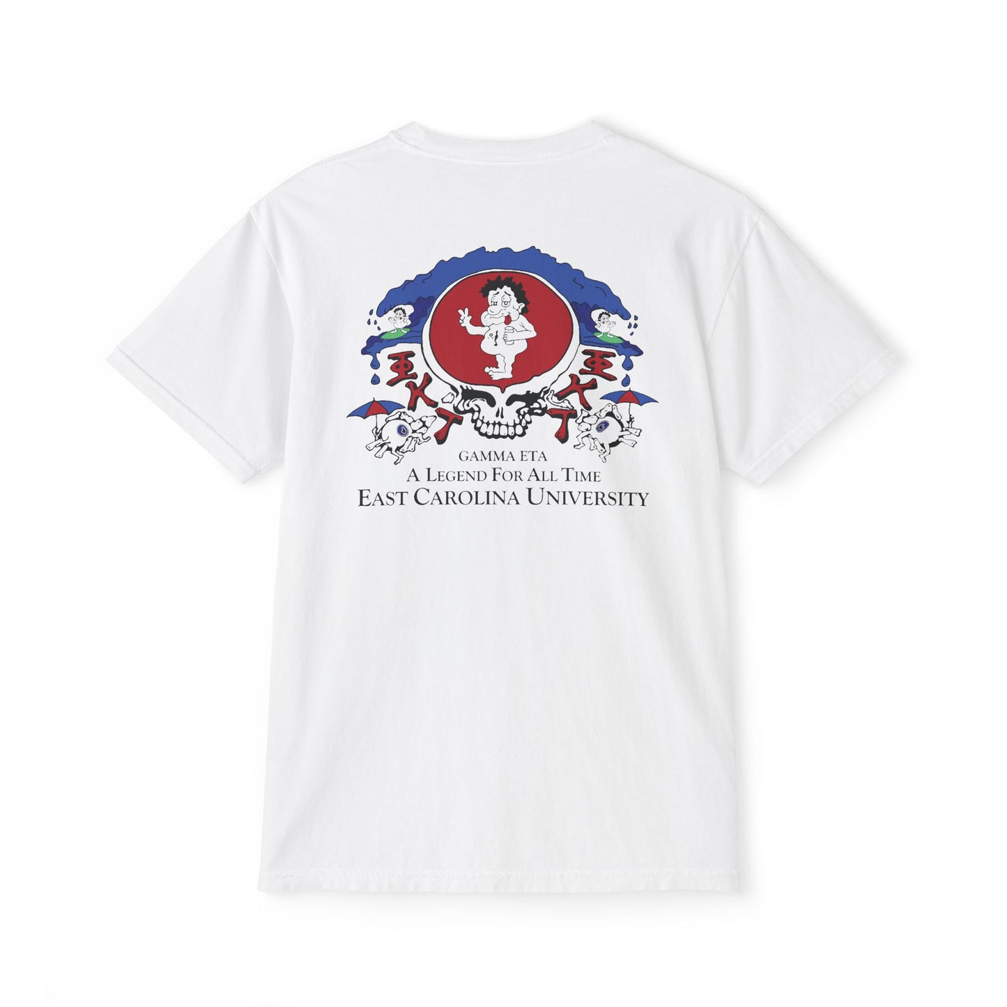 Pocket T-Shirt East Carolina PKT FredHead Design Unisex