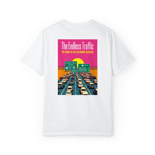 Endless Traffic - Delaware Beaches (Comfort Colors, two-sided print)