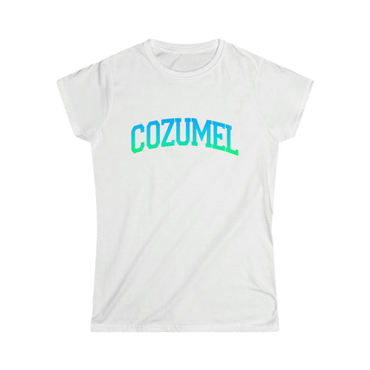 Cozumel (women's softstyle crew-neck)