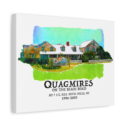 Quagmires (14" x 11" matte stretched canvas, 1.25" depth)