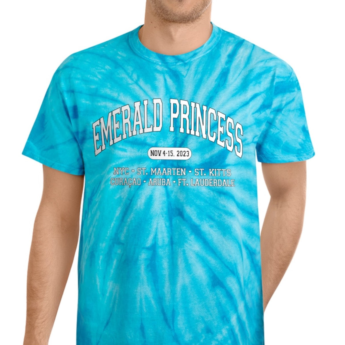 Emerald Princess (Tie-Dye Tee, Cyclone)