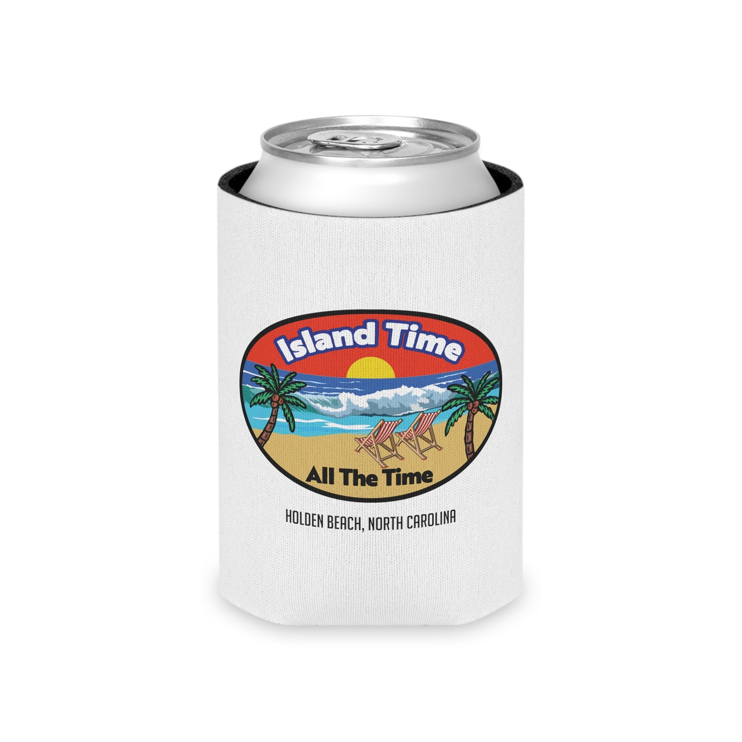 Island Time (can koozie)