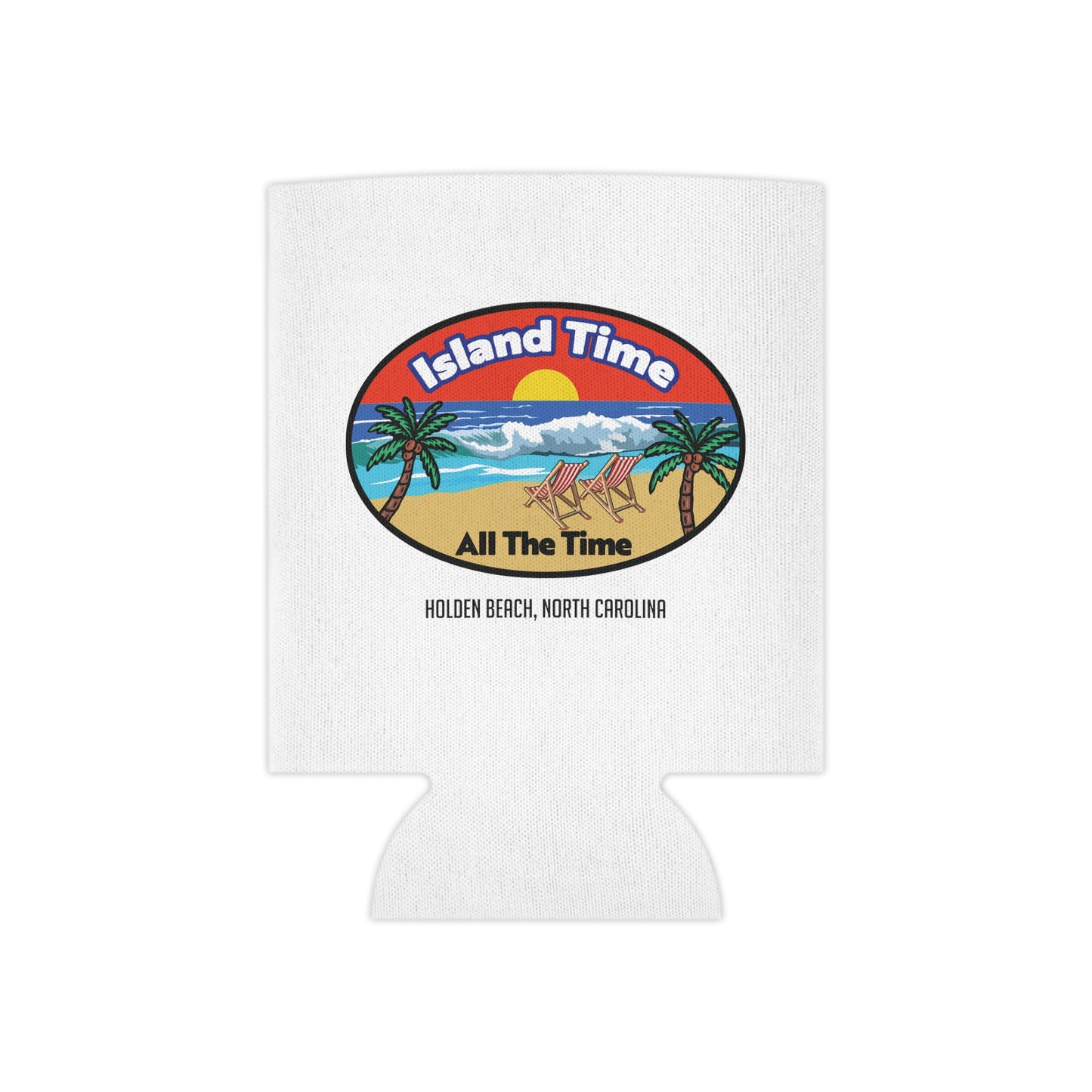 Island Time (can koozie)