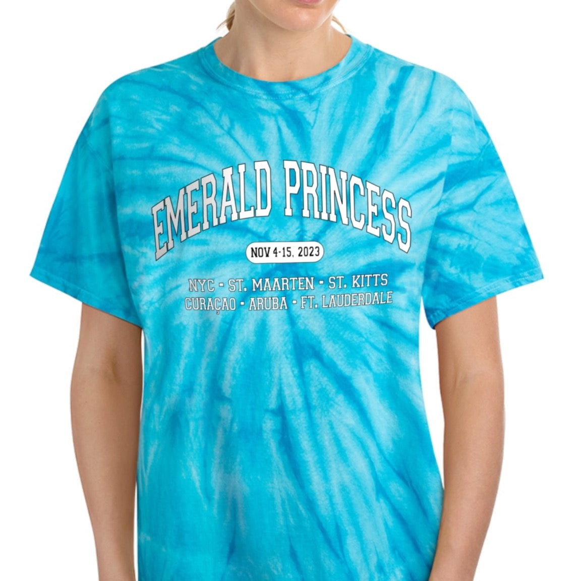 Emerald Princess (Tie-Dye Tee, Cyclone)