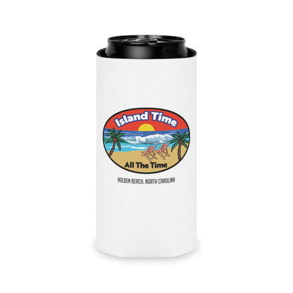 Island Time (can koozie)