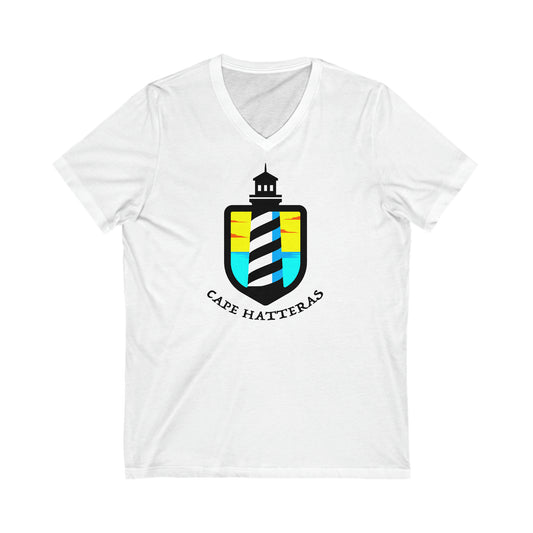 Cape Hatteras Lighthouse (unisex v-neck)