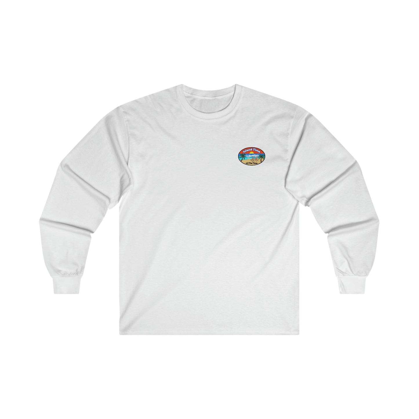 Island Time (long-sleeve tee) (SwiftPOD)