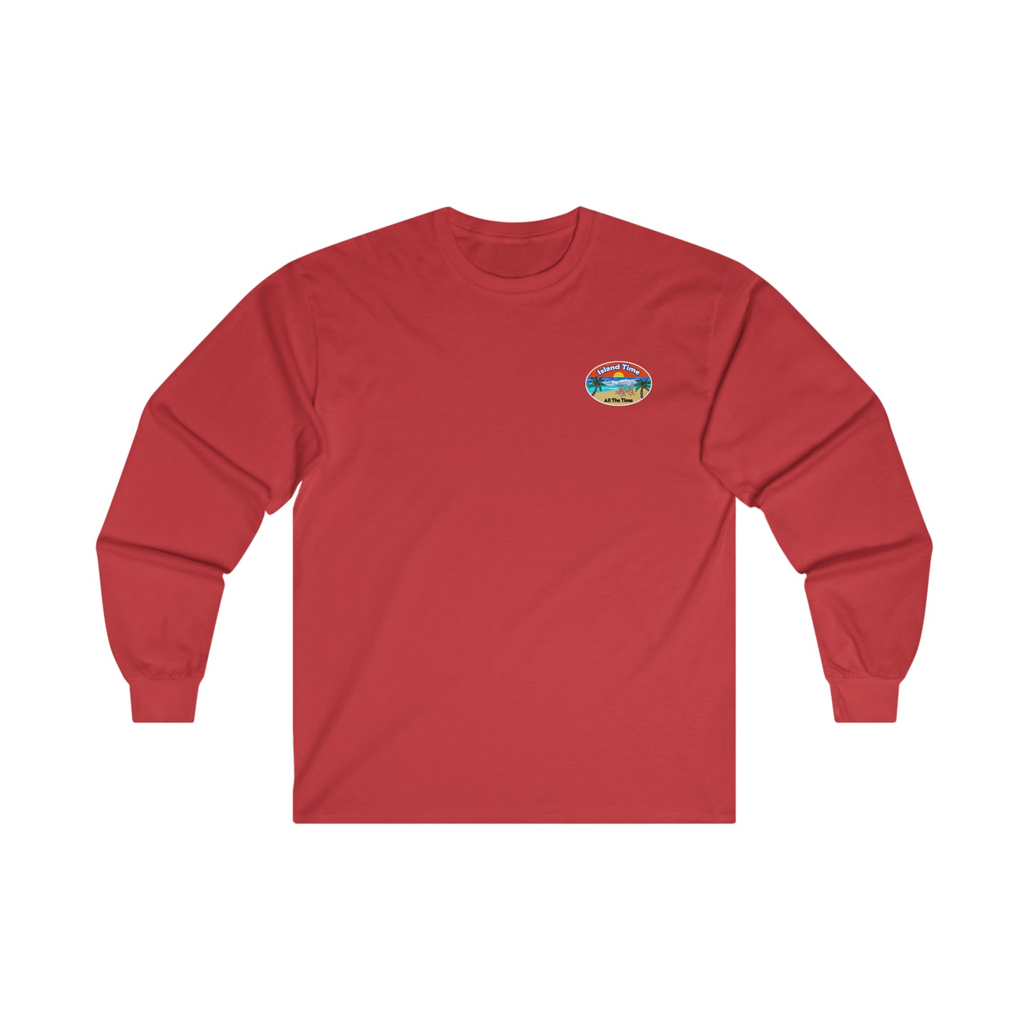 Island Time (long-sleeve tee) (SwiftPOD)