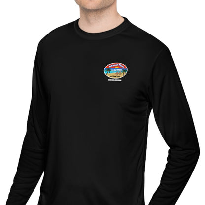 Island Time (unisex performance long sleeve) (Fulfill Engine)