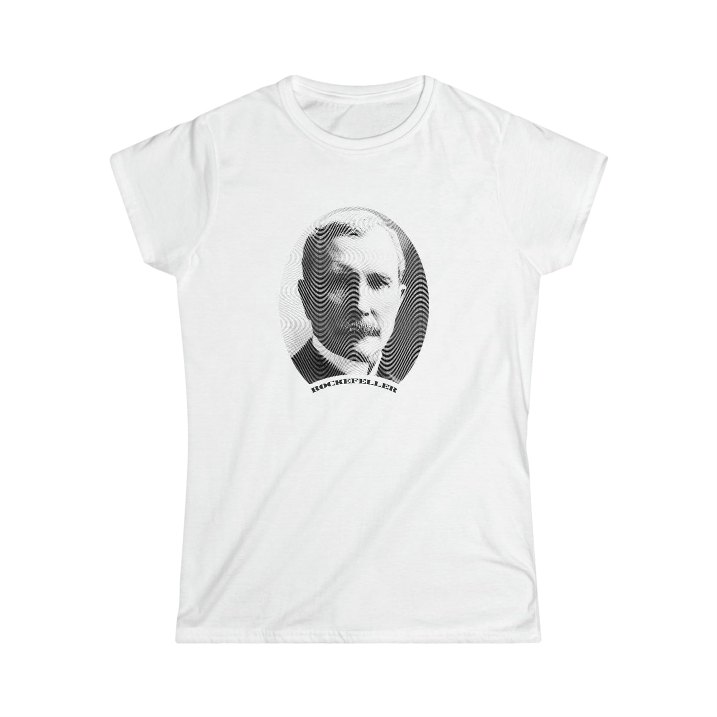 John D. Rockefeller (women's softstyle crew-neck)