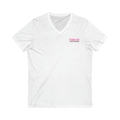 Endless Traffic - OBX (unisex v-neck, two-sided print)