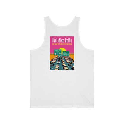 Endless Traffic - Delaware Beaches (unisex tank top, two-sided print)