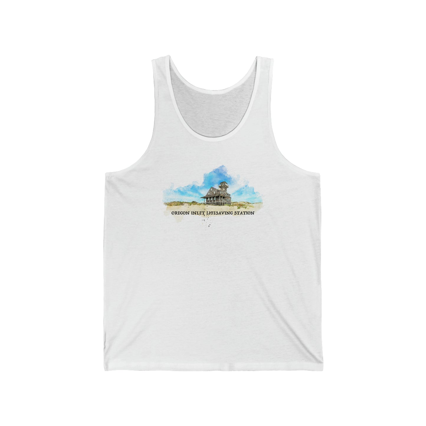 Oregon Inlet Life Saving Station (unisex tank top)