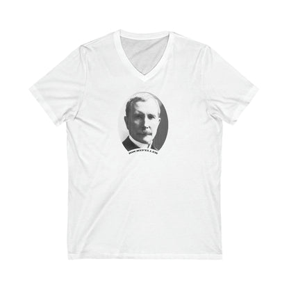 John D. Rockefeller (unisex v-neck)