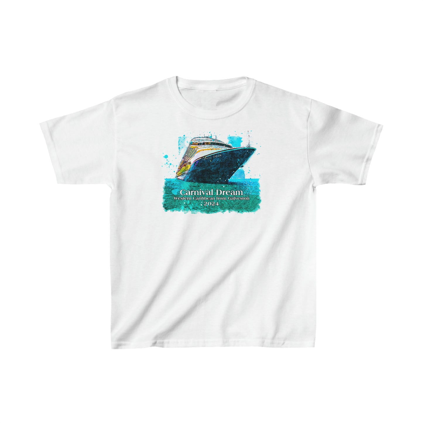 Carnival Dream - Western Caribbean, Galveston (Kids Heavy Cotton™ Tee)