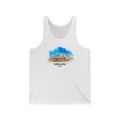 Dolphin Lookout (unisex tank top)