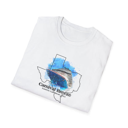 Carnival Breeze. Eastern Caribbean, Galveston (Gildan Softstyle® crew-neck)