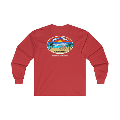 Island Time (long-sleeve tee) (SwiftPOD)