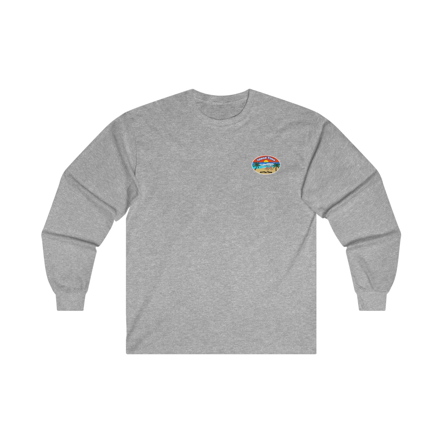 Island Time (long-sleeve tee) (SwiftPOD)