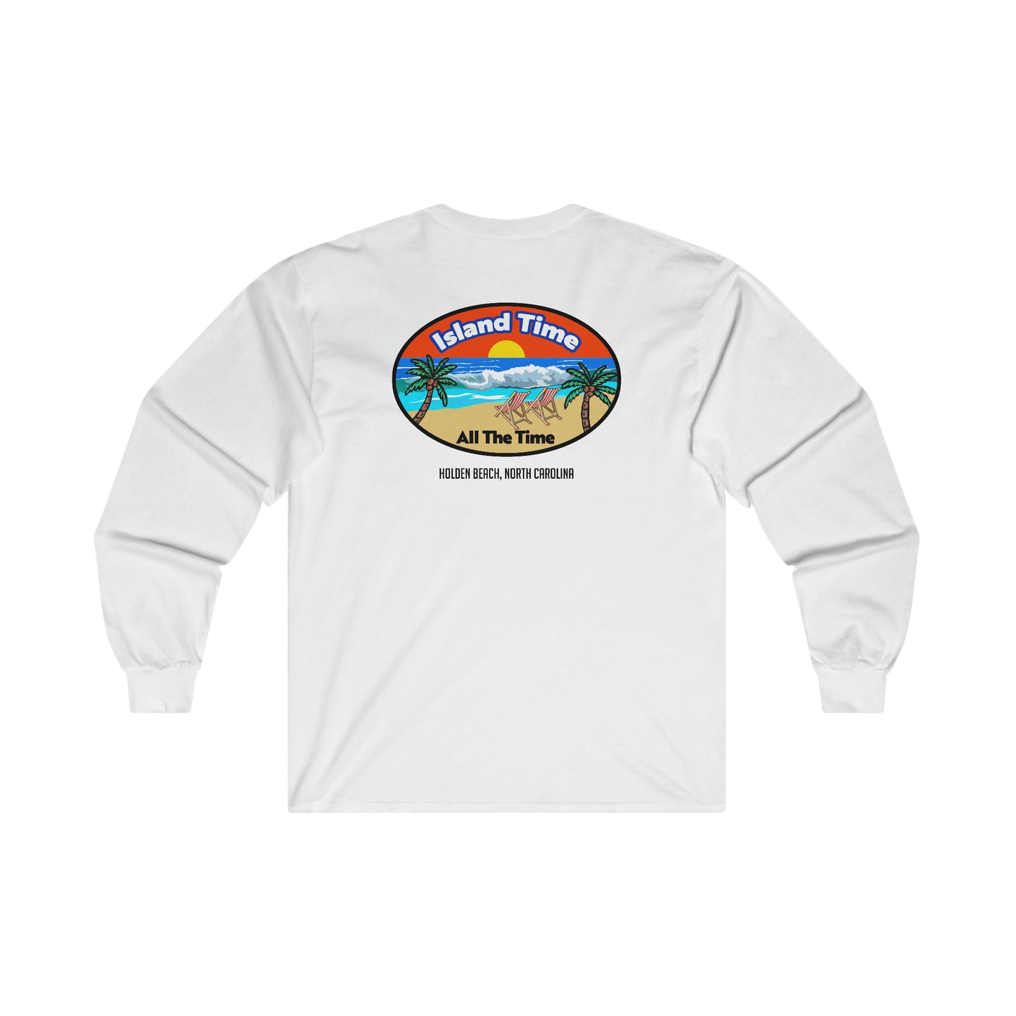 Island Time (long-sleeve tee) (SwiftPOD)