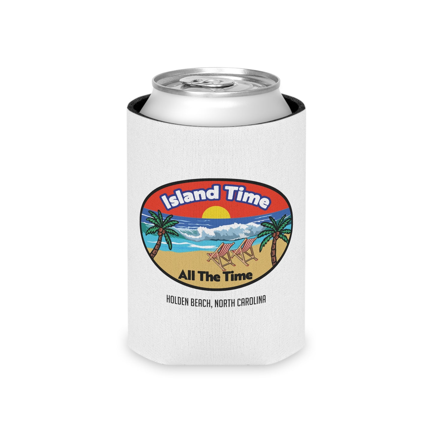 Island Time (can koozie)