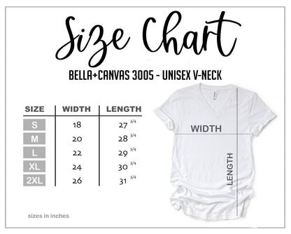 bella+canvas-unisex-vneck-size-chart