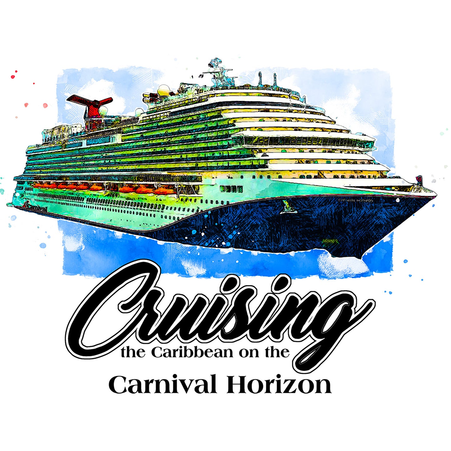 Carnival Horizon (unisex v-neck)