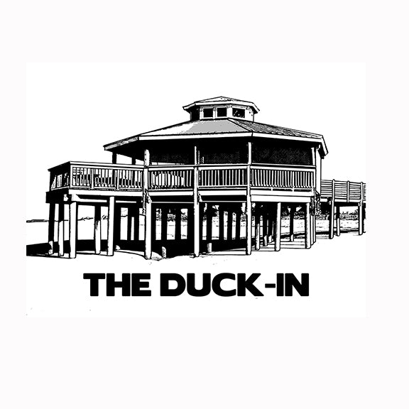 The Duck-In (long-sleeve crew-neck, two-sided print)