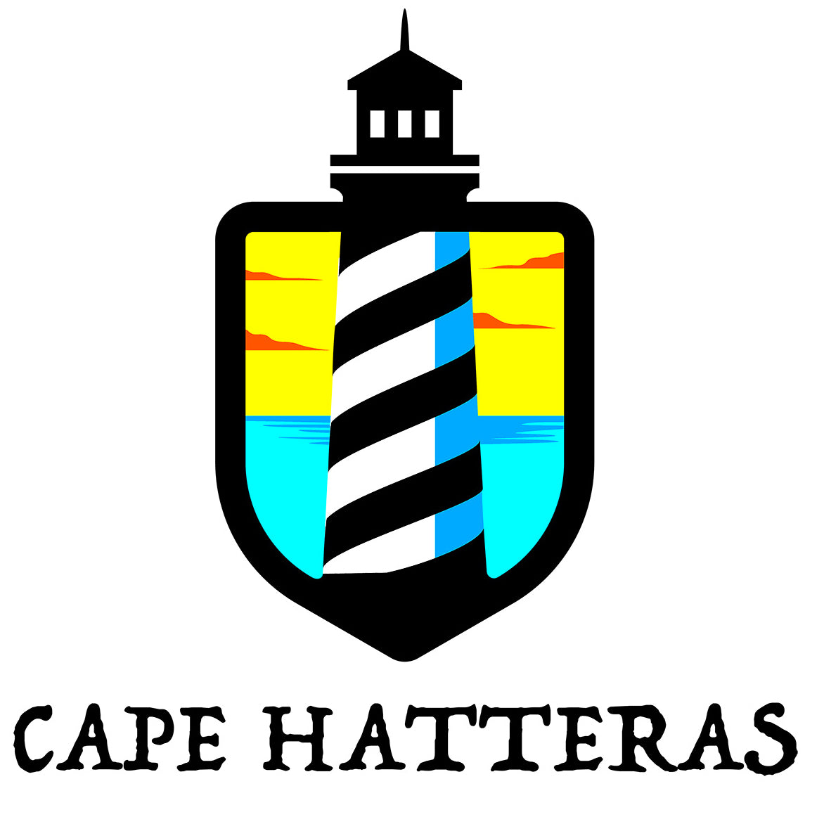 Cape Hatteras Lighthouse (unisex v-neck)