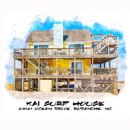 Rodanthe - Kai Surf House (unisex crew-neck)