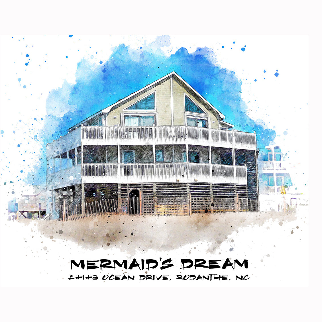 Rodanthe - Mermaid's Dreams (unisex crew-neck)