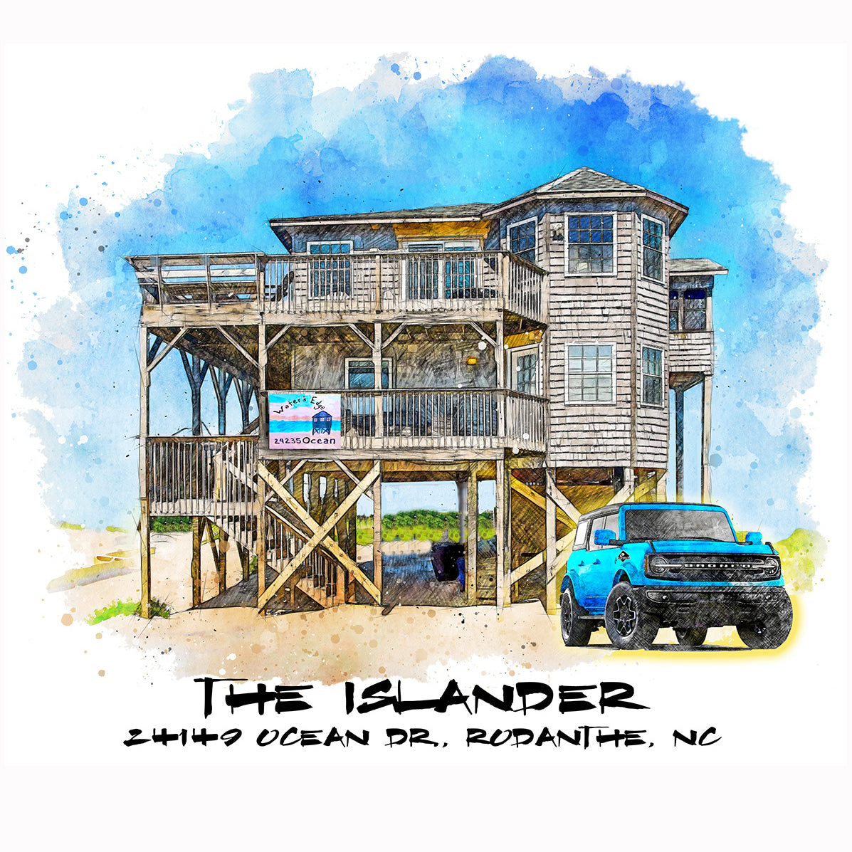 Rodanthe - The Islander (unisex tank top)