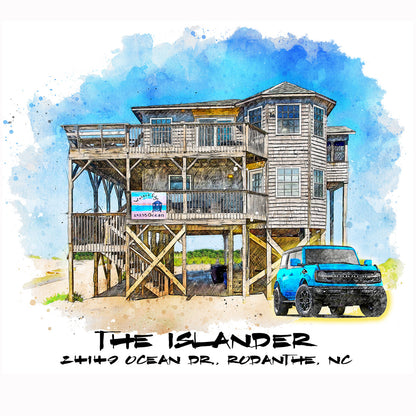 Rodanthe - The Islander (women's crew-neck)