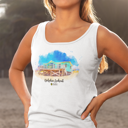 Dolphin Lookout (unisex tank top)