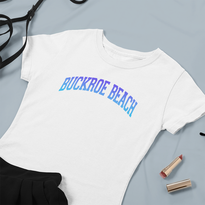 Buckroe Beach  (women's softstyle crew-neck)